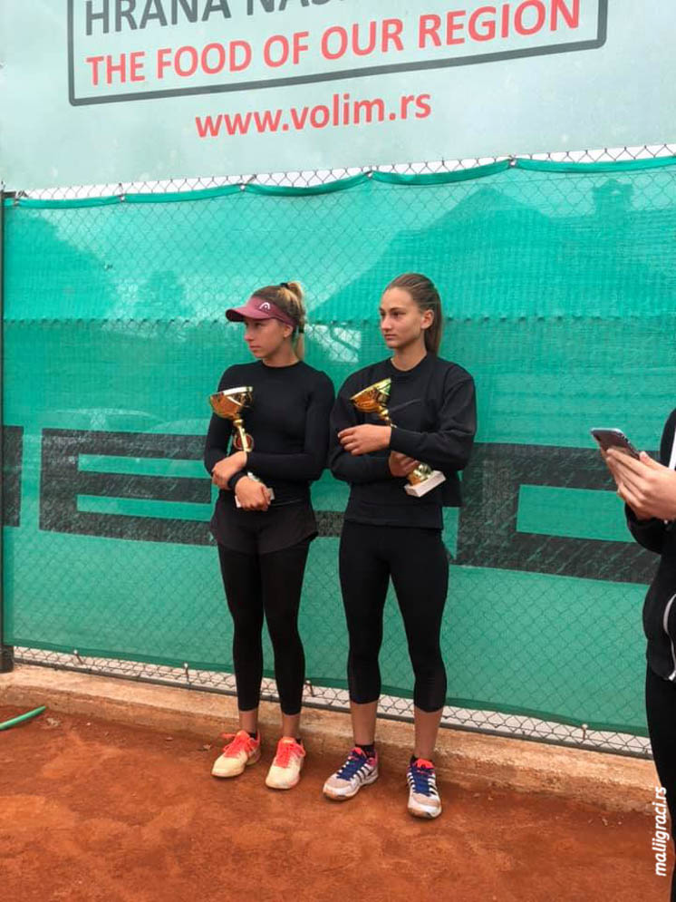 Andrea Obradović, Iva Šepa, ITF J5 Zlatibor Open 2020 Srbija, Teniski klub Zlatibor Springs