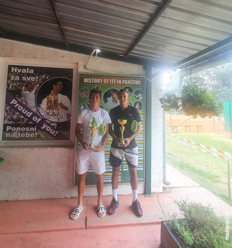 Милићевић, Топо и Теодоровић одлични на ITF J1 Pancevo International у ТК Динамо