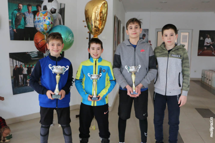 Првенство Београда, ТK Winner, дечаци 12 год, Б кат, 30.1-1.2.21.