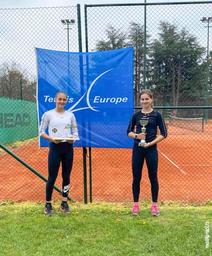 PECIN MEMORIJAL, U16 Tennis Europe, TК Динамо Панчево, Србија, 10-18.4.21.