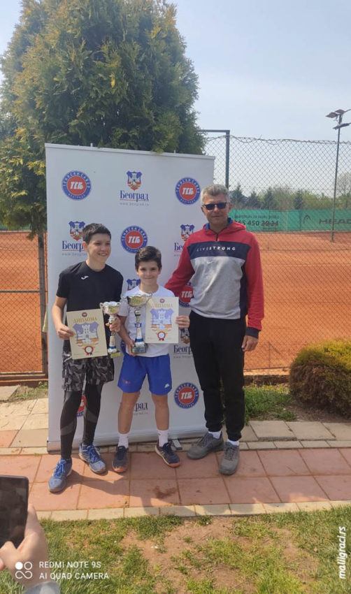 Првенство Београда, ТK Winner, дечаци 12 година, Б кат, 24-26.4.21.
