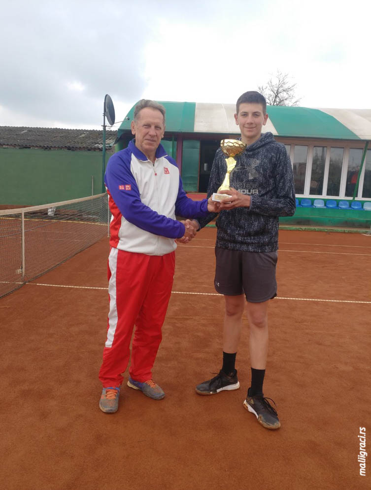 Nikola Jović, Ljubiša Jeremić, Otvoreno prvenstvo Šida za mladiće do 16 godina, Teniski klub SOL 022 Šid