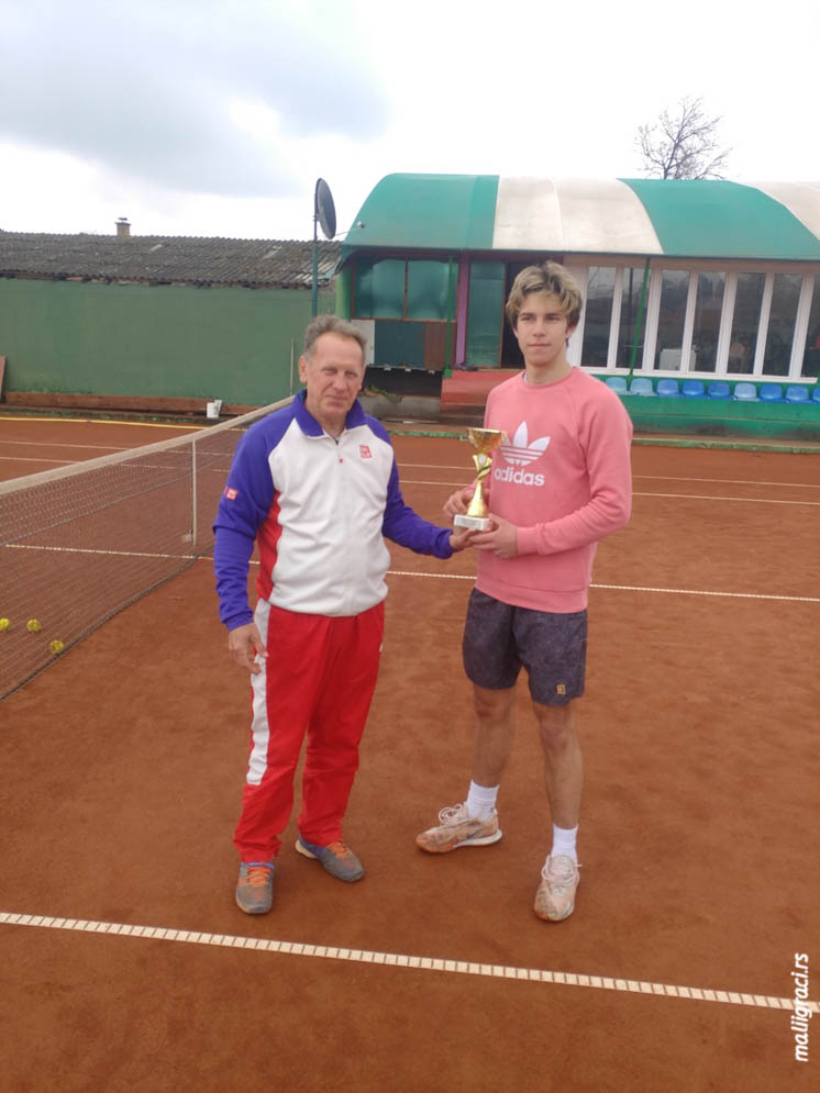 Tadej Mihajlović, Ljubiša Jeremić, Otvoreno prvenstvo Šida za mladiće do 16 godina, Teniski klub SOL 022 Šid