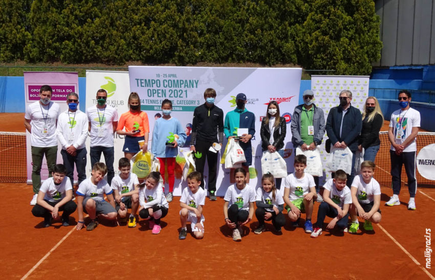 Tempo Company Open 2021, U14 Tennis Europe, ТК Ђукић, Београд, Србија, 17-25.4.21.