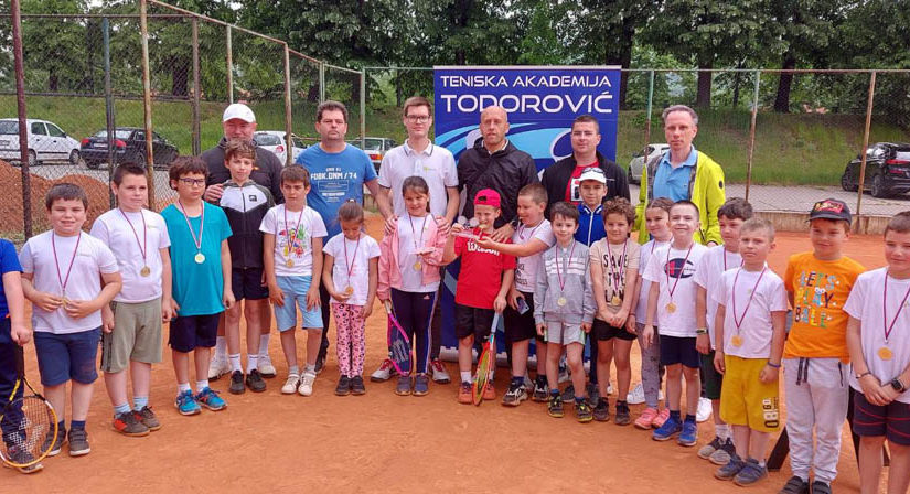 Otvoreno prvenstvo Pirota do 8 godina crveni nivo, Teniska akademija Todorović Pirot