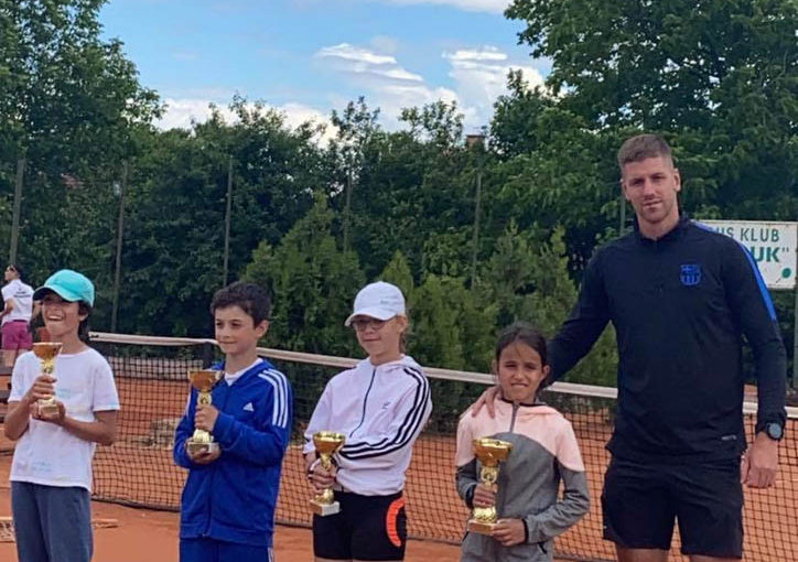 Uglješa Velicki, Jana Prica, Teodor Đurđević, Tijana Jocić, Jana Prica, Vladan Vujović, Otvoreno prvenstvo Kule do 10 godina zeleni nivo, Teniski klub Hajduk Kula