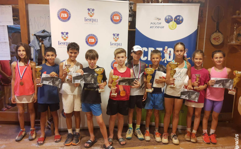 Nađa Knežević, Sara Tripić, Nikola Jotić, Ahmed Karim Šaćirović, 14. Teniske Nade, Champions Bowl Serbia 2021, Champions Bowl Srbija 2021, Trofej grada Beograda, dečji teniski turnir 14. teniske nade, Teniski klub Haron Beograd