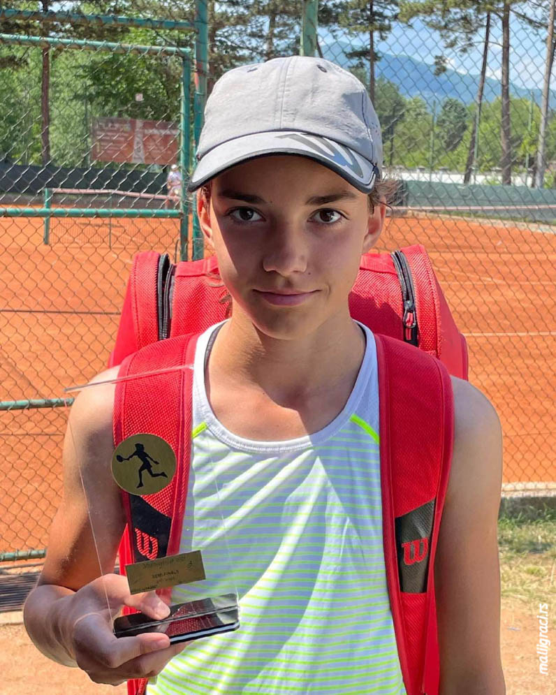 Gala Ivanović, Montenegro Cup 2021 U14, Teniski klub Nikšić, Tennis Europe Junior Tour