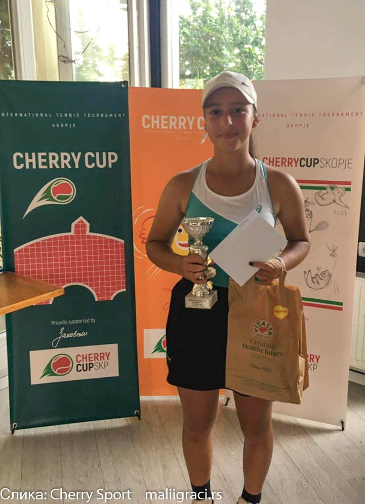 Iva Keckarova, Cherry Cup Skopje 2021 U13 U14, međunarodni dečji turnir u Skoplju Cherry Cup Severna Makedonija, Cherry Sport, ATK Premium Klub Skopje