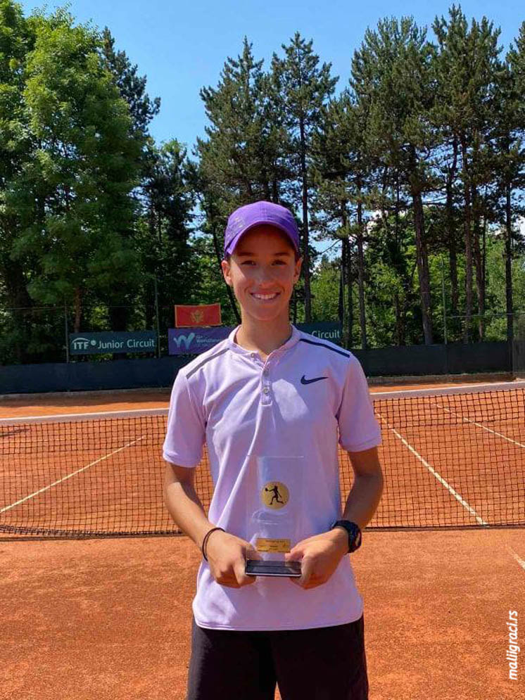 Iva Lakić, Montenegro Cup 2021 U14, Teniski klub Nikšić, Tennis Europe Junior Tour