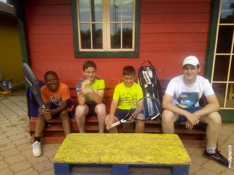 Janko Mladenović, Veljko Đorđević, Otvoreno prvenstvo Zaječara do 14 godina, Teniski klub As Timok Zaječar