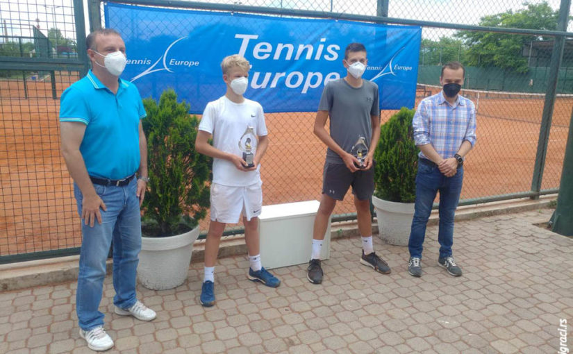 Nikola Jović, Carl Labitzke, Tennispark Open 2021 U16, Teniski klub Tennispark Skoplje Severna Makedonija, Tennis Europe Junior Tour