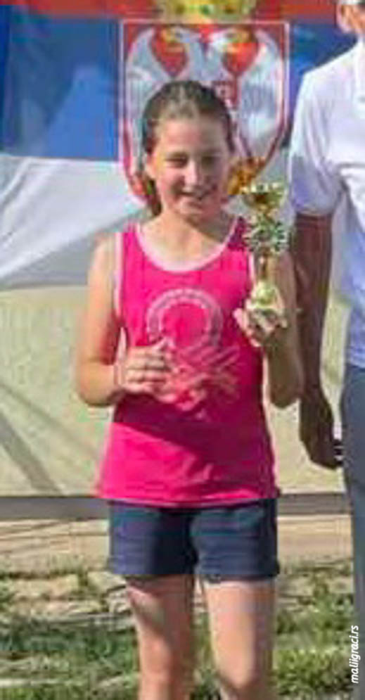 Nikolina Božović, Otvoreno prvenstvo Sivca za devojčice do 10 godina zeleni nivo, Teniski klub Sivac