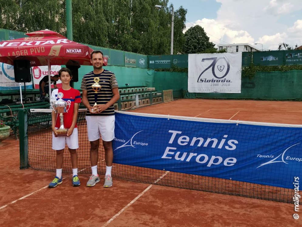 Ognjen Milić, ČAČAK OPEN 2021 U14, Teniski klub Sloboda Čačak, Tennis Europe Junior Tour