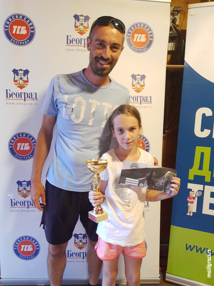 Sofija Vuković, Danilo Keković, 14. Teniske Nade, Champions Bowl Serbia 2021, Champions Bowl Srbija 2021, Trofej grada Beograda, dečji teniski turnir 14. teniske nade, Teniski klub Haron Beograd