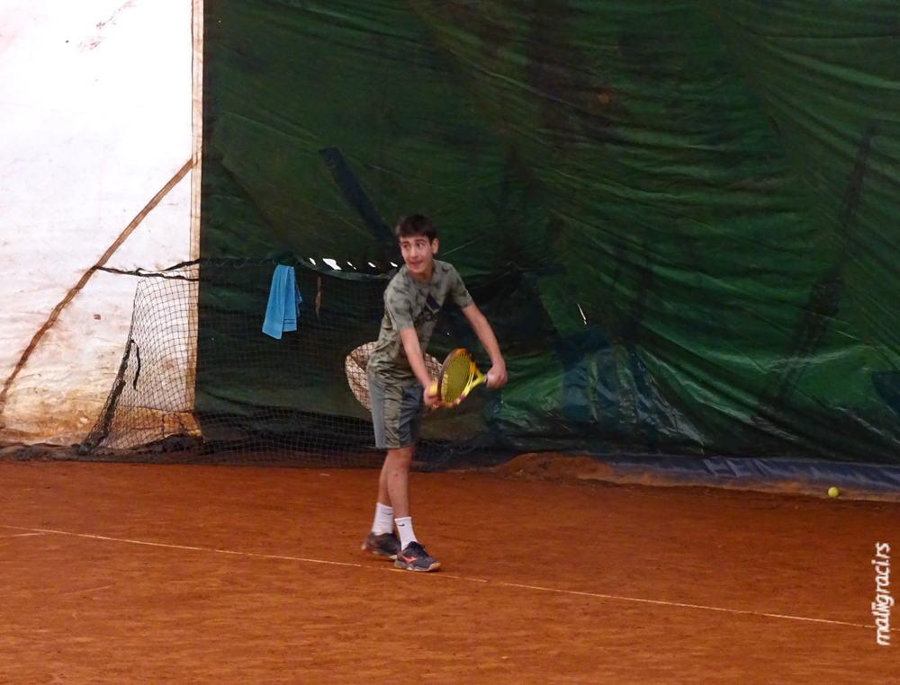 Đorđe Dimitrijev, Prvenstvo Beograda za mladiće do 16 godina, Teniski klub Master Beograd, Teniski centar Master Beograd, Teniski savez Beograda
