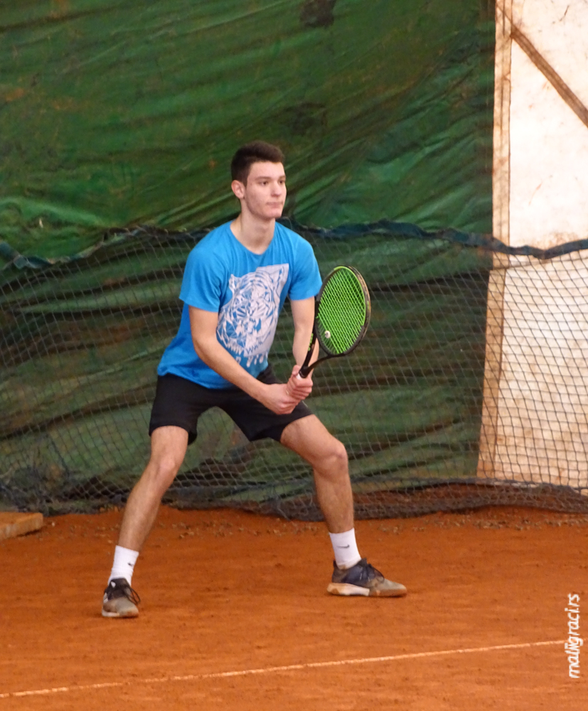 Miloš Mandić, Prvenstvo Beograda za mladiće do 16 godina, Teniski klub Master Beograd, Teniski centar Master Beograd, Teniski savez Beograda