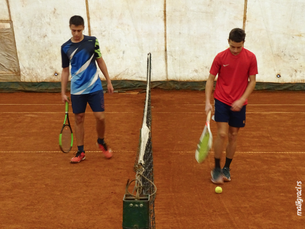 Oliver Kocanović, Stefan Manojlović, Prvenstvo Beograda za mladiće do 16 godina, Teniski klub Master Beograd, Teniski centar Master Beograd, Teniski savez Beograda