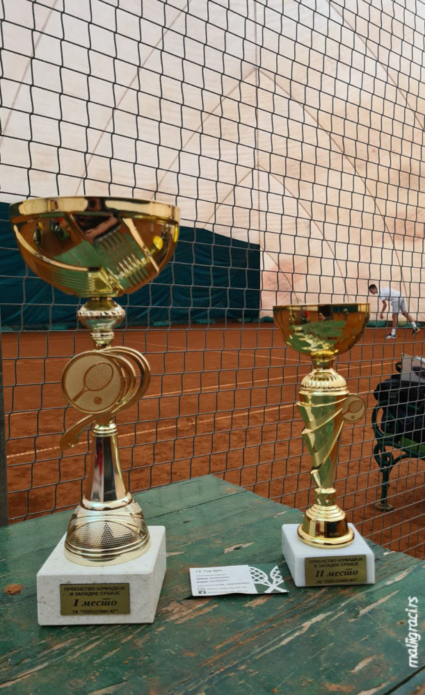 Prvenstvo Teniskog saveza Šumadije i zapadne Srbije do 16 godina, Škola tenisa Top Spin Kragujevac, Teniski savez Šumadije i zapadne Srbije