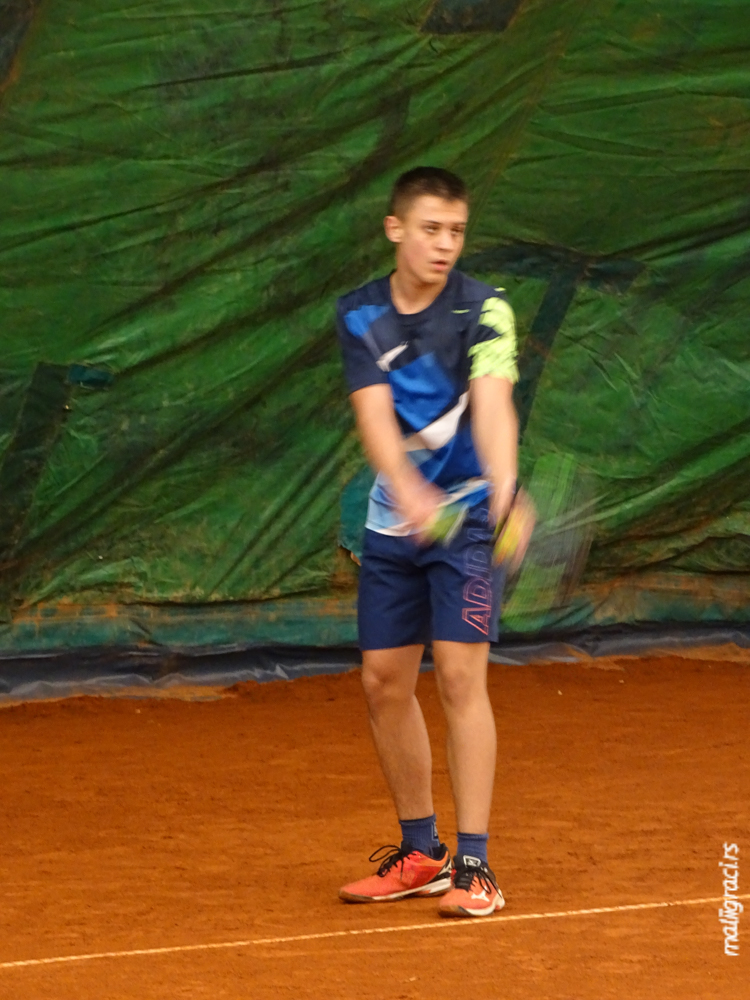 Stefan Manojlović, Prvenstvo Beograda za mladiće do 16 godina, Teniski klub Master Beograd, Teniski centar Master Beograd, Teniski savez Beograda