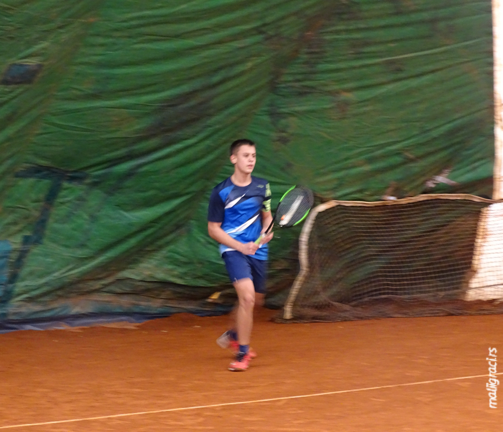 Stefan Manojlović, Prvenstvo Beograda za mladiće do 16 godina, Teniski klub Master Beograd, Teniski centar Master Beograd, Teniski savez Beograda