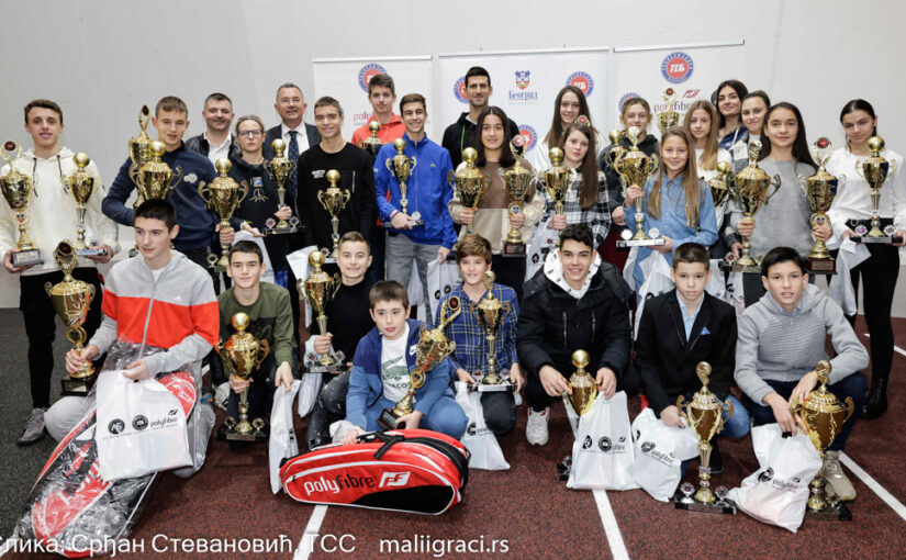 Novak Đoković, Milan Slavković, Dodela nagrada najboljim teniserima Beograda u 2021. godini, Teniski savez Beograda