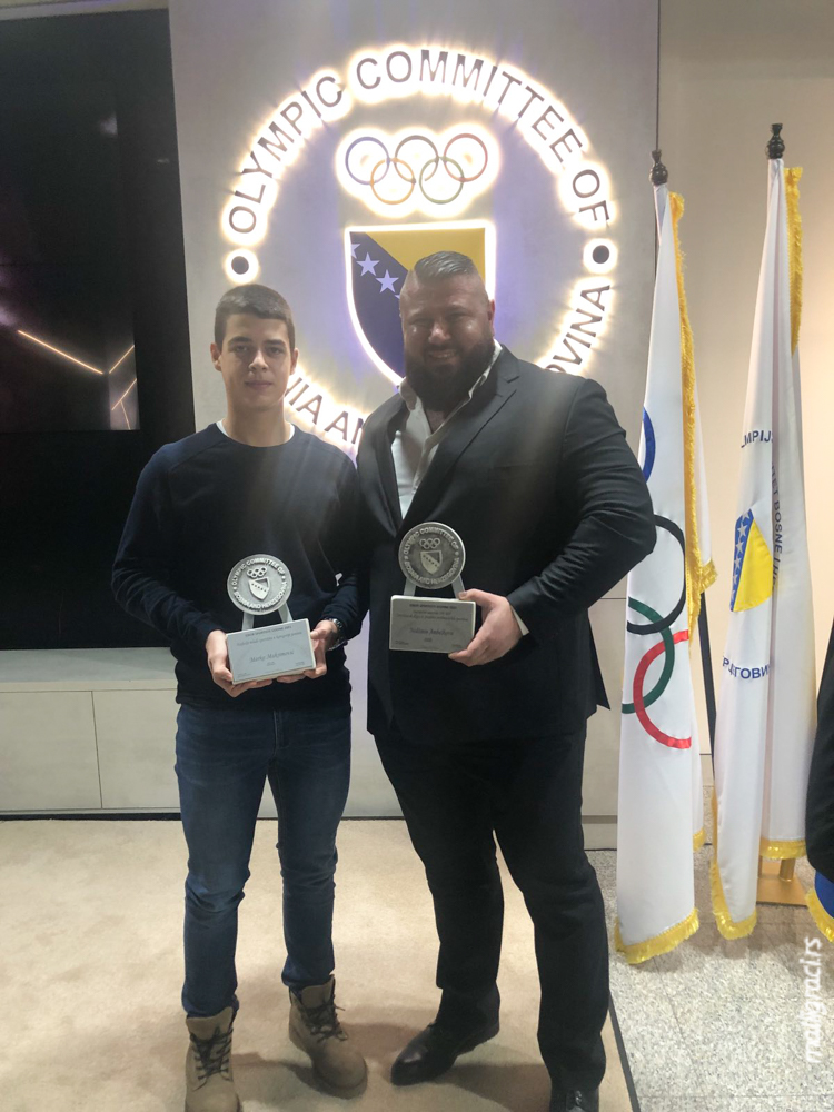 Marko Maksimović najbolji mladi sportista Bosne i Hercegovine u 2021, Izbor sportiste godine Olimpijskog komiteta Bosne i Hercegovine