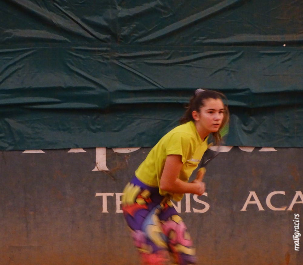 Petra Dobrodolac, SERBIAN GRAND PRIX za devojčice do 14 godina, Teniska akademija Tipsarević Beograd, Švajcarac