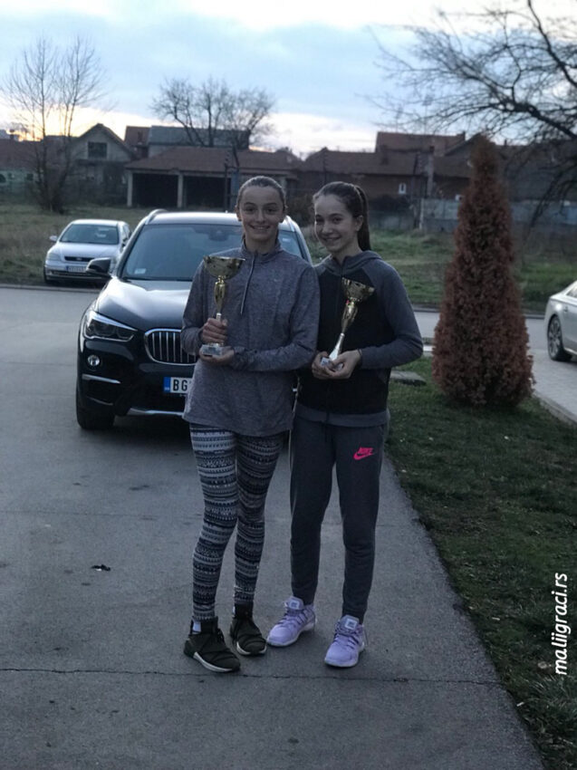 Дворанско првенство Србије, девојчице до 14 година, ТK Sportissimo Крушевац, A кат, 23-30.12.17.