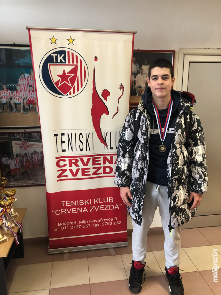 Marko Maksimović, ITF J4 BOŽIĆNI TURNIR 2022 Beograd, Teniski klub Crvena zvezda