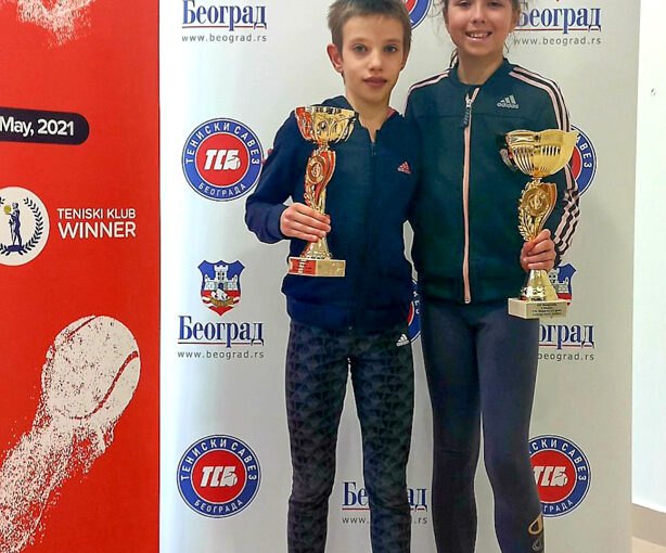 Mia Rakić, Zana Perić, Otvoreno prvenstvo Beograda za devojčice do 12 godina, Teniski klub Winner Beograd