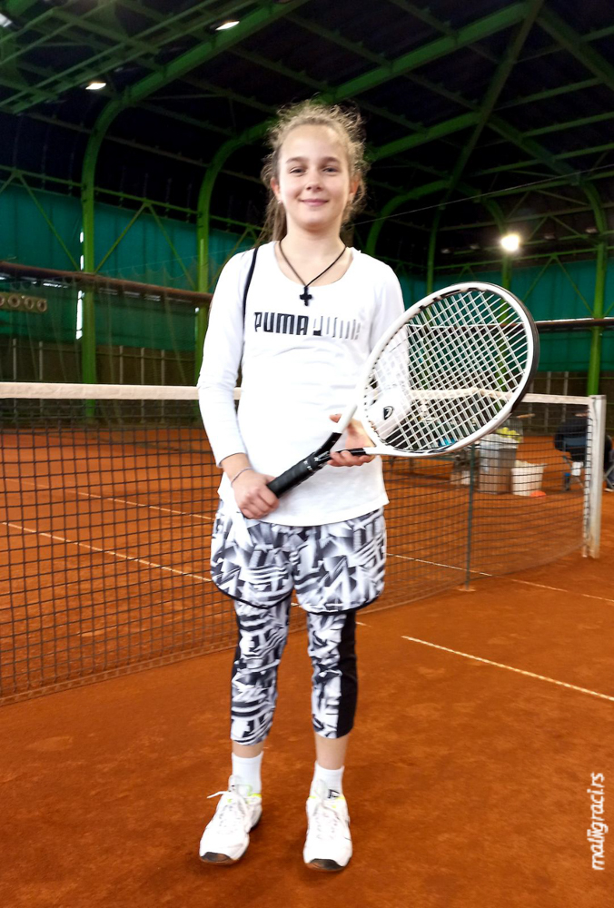 Mina Bačanin, Otvoreno prvenstvo Beograda za devojčice do 12 godina, Teniski klub Winner Beograd