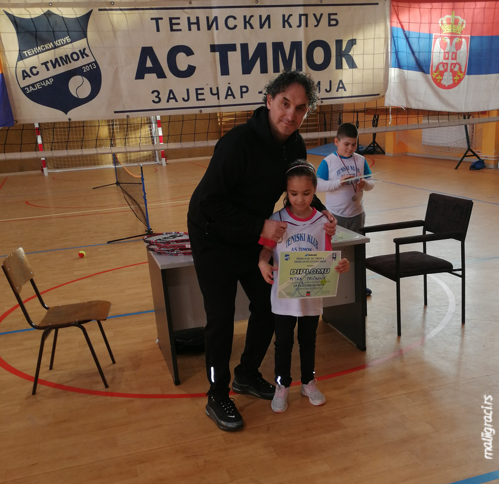 Otvoreno prvenstvo Zaječara do 8 godina crveni nivo, Teniski klub Euroclub Zaječar