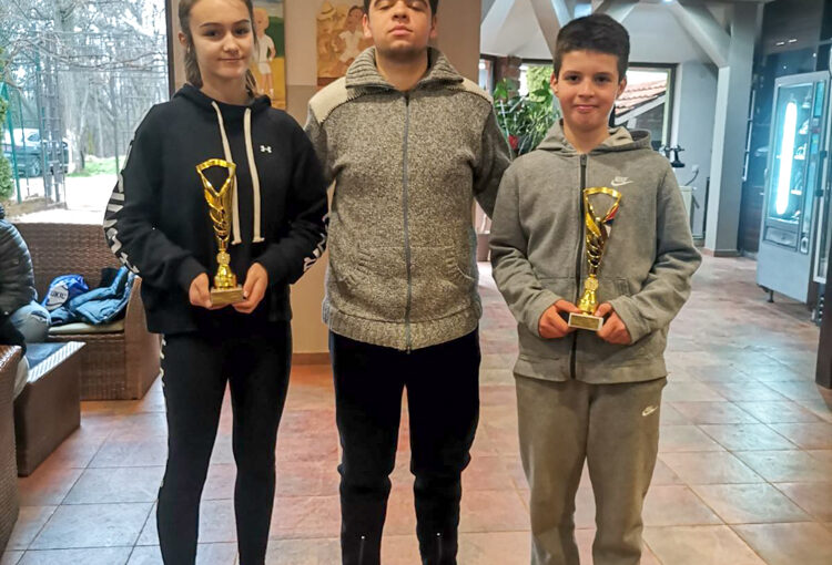 Pavle Stojiljković, Isidora Strainović, SERBIAN GRAND PRIX do 14 godina, Teniski klub TAŽ Niš, Teniska akademija Živković Niš, Švajcarac