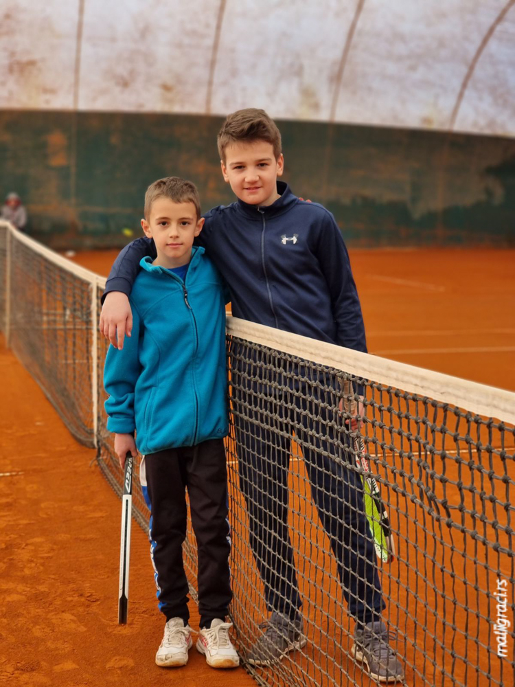 Aleksa Stević, Đura Kotur, Otvoreno prvenstvo Novog Sada do 10 godina zeleni nivo, Teniski klub Meridiana Novi Sad