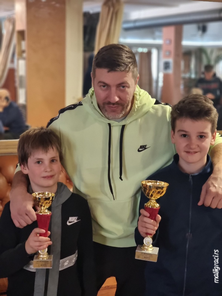 Aleksa Stević, Marko Labudović, Dejan Miladinović, Otvoreno prvenstvo Novog Sada do 10 godina zeleni nivo, Teniski klub Meridiana Novi Sad