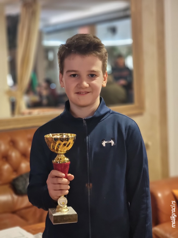 Aleksa Stević, Otvoreno prvenstvo Novog Sada do 10 godina zeleni nivo, Teniski klub Meridiana Novi Sad