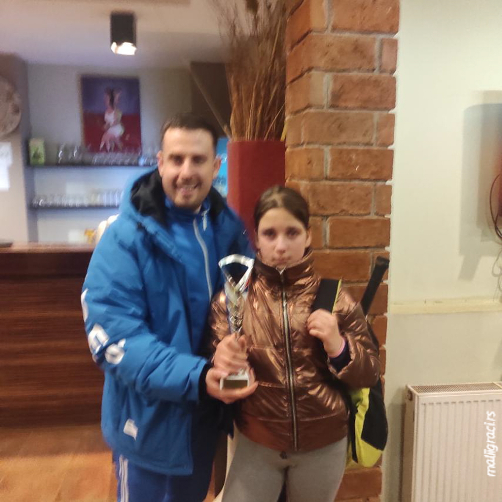 Danica Marjanović, Miloš Nikolić, SERBIAN GRAND PRIX do 12 godina, Teniski klub TAŽ Niš, Teniska akademija Živković Niš, Švajcarac