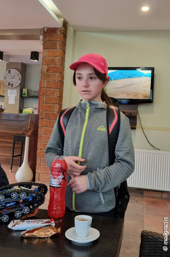 Ina Kalina Kitanovska, SERBIAN GRAND PRIX do 12 godina, Teniski klub TAŽ Niš, Teniska akademija Živković Niš, Švajcarac