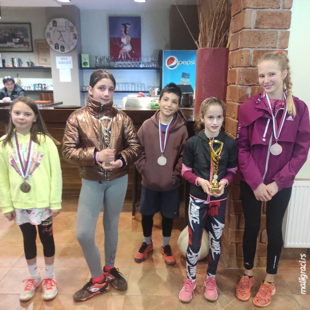 Iva Kolev, Danica Marjanović, Tara Žikić, Mia Nikolić, SERBIAN GRAND PRIX do 12 godina, Teniski klub TAŽ Niš, Teniska akademija Živković Niš, Švajcarac