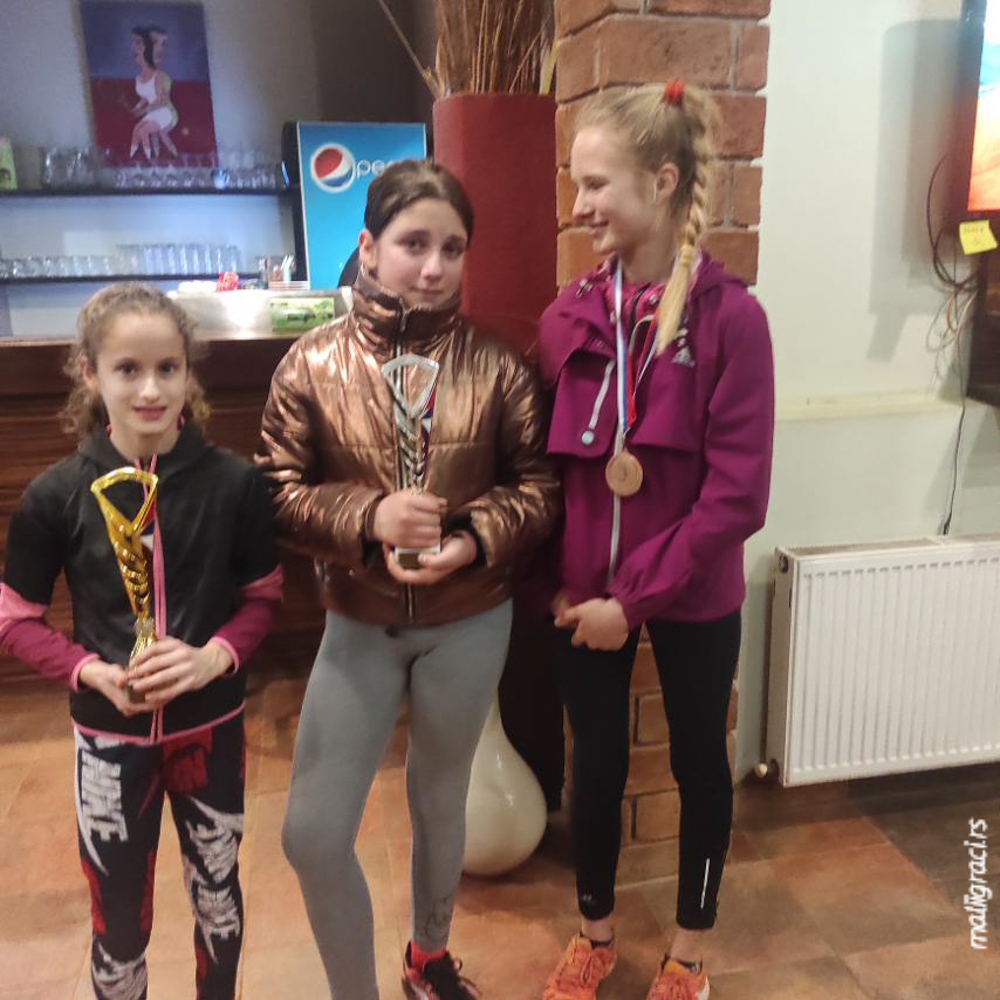 Iva Kolev, Danica Marjanović, Tara Žikić, SERBIAN GRAND PRIX do 12 godina, Teniski klub TAŽ Niš, Teniska akademija Živković Niš, Švajcarac