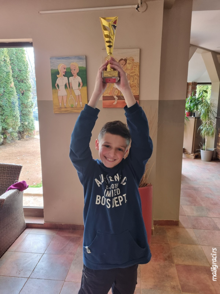 Ivan Trpkovski, SERBIAN GRAND PRIX do 12 godina, Teniski klub TAŽ Niš, Teniska akademija Živković Niš, Švajcarac