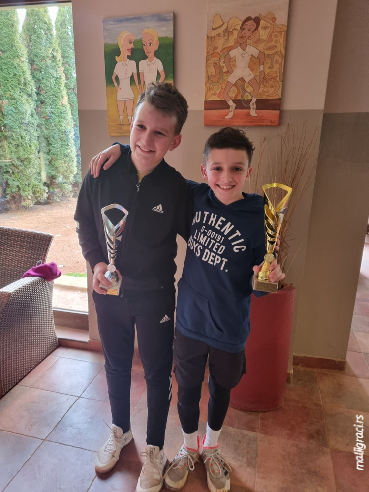 Ivan Trpkovski, Vuk Dosković, SERBIAN GRAND PRIX do 12 godina, Teniski klub TAŽ Niš, Teniska akademija Živković Niš, Švajcarac