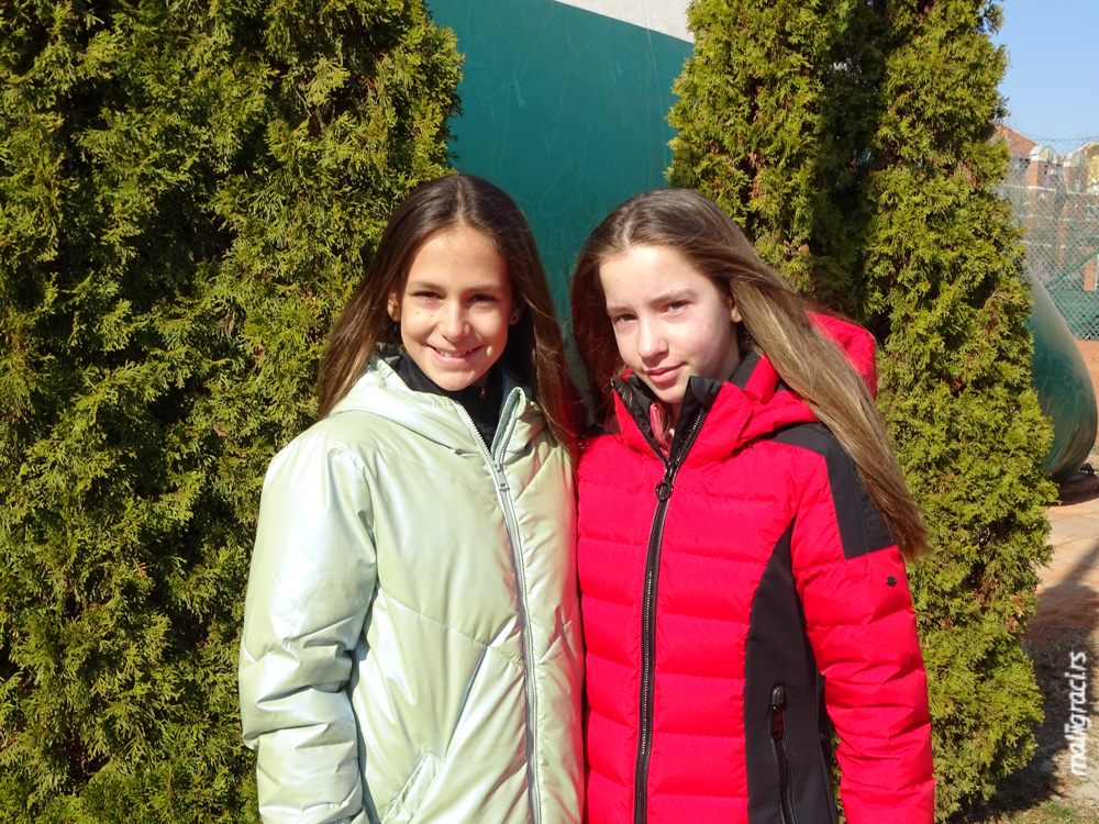 Lara Miličić, Marina Ostojić, Otvoreno prvenstvo Novog Sada do 12 godina, Teniski klub Meridiana Novi Sad