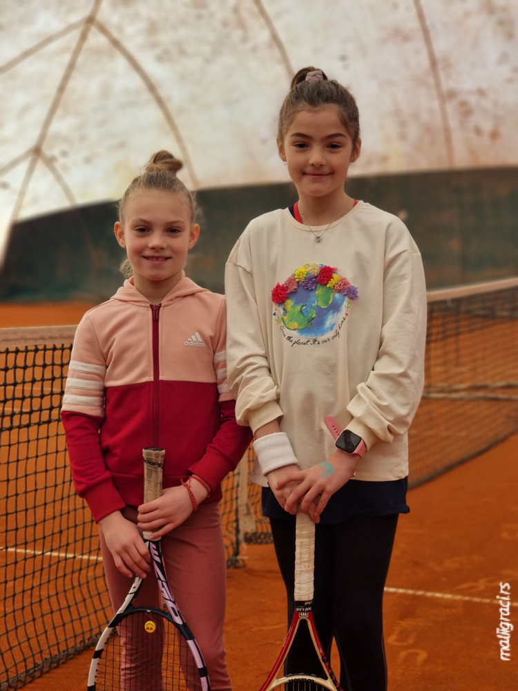 Lena Kukić, Milica Ćapin, Otvoreno prvenstvo Novog Sada do 10 godina zeleni nivo, Teniski klub Meridiana Novi Sad