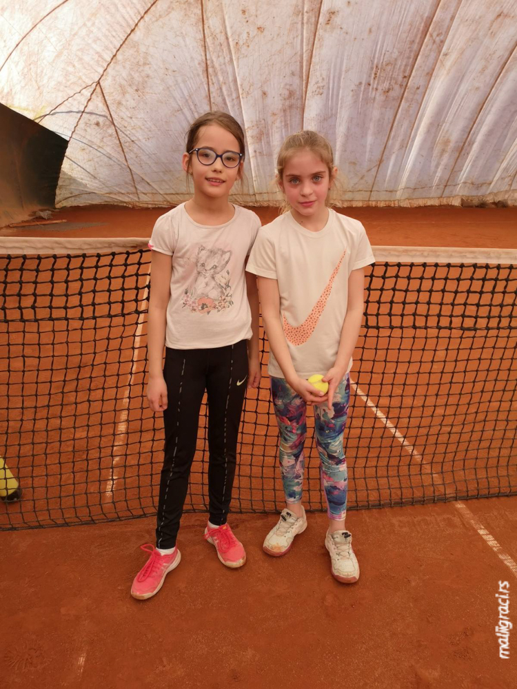 Mila Jurišić, Danica Rakočević, Otvoreno prvenstvo Novog Sada do 10 godina zeleni nivo, Teniski klub Meridiana Novi Sad