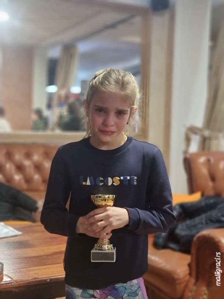 Mila Jurišić, Otvoreno prvenstvo Novog Sada do 10 godina zeleni nivo, Teniski klub Meridiana Novi Sad