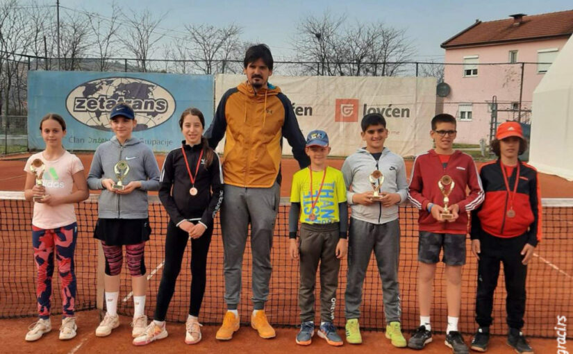 Naša Knežević, Anja Drekalović, Staša Globarević, Dejan Asanović, Matija Stanković, Edvin Šabović, Petar Stanković, Ljubiša Krulj, Otvoreno prvenstvo Podgorice do 12 godina, Teniski klub As Podgorica