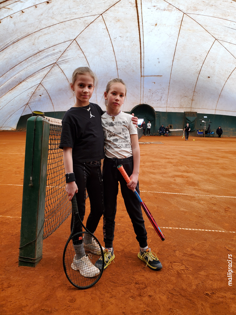 Nikolina Pešić, Lara Sudar, Otvoreno prvenstvo Novog Sada do 10 godina zeleni nivo, Teniski klub Meridiana Novi Sad