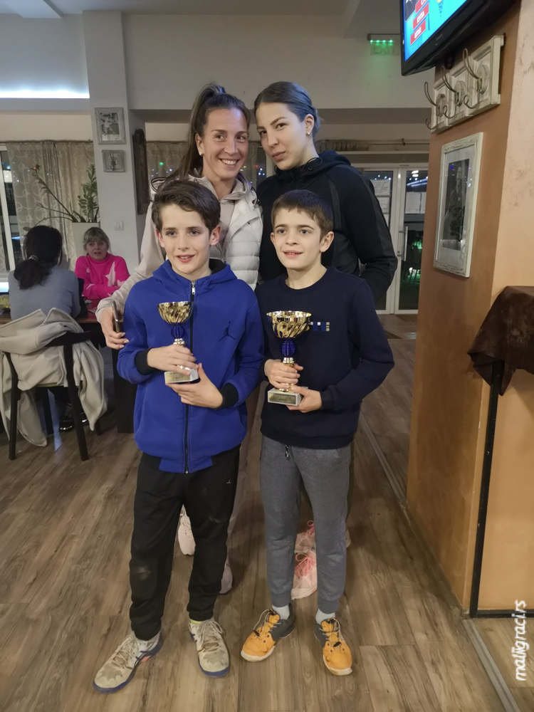 Petar Jurišić, Luka Ošin Anđelić, Borislava Stepanov, Otvoreno prvenstvo Novog Sada do 12 godina, Teniski klub Meridiana Novi Sad